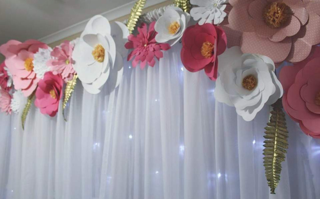 a&i events - Rose Back drop